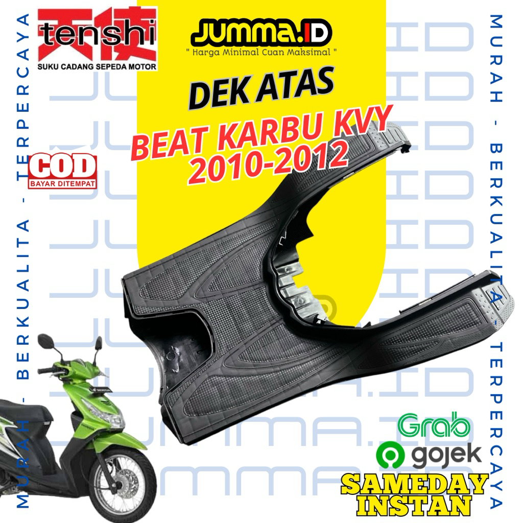 DEK ATAS HONDA BEAT KARBU DEK INJEKAN KAKI BEAT KARBU
