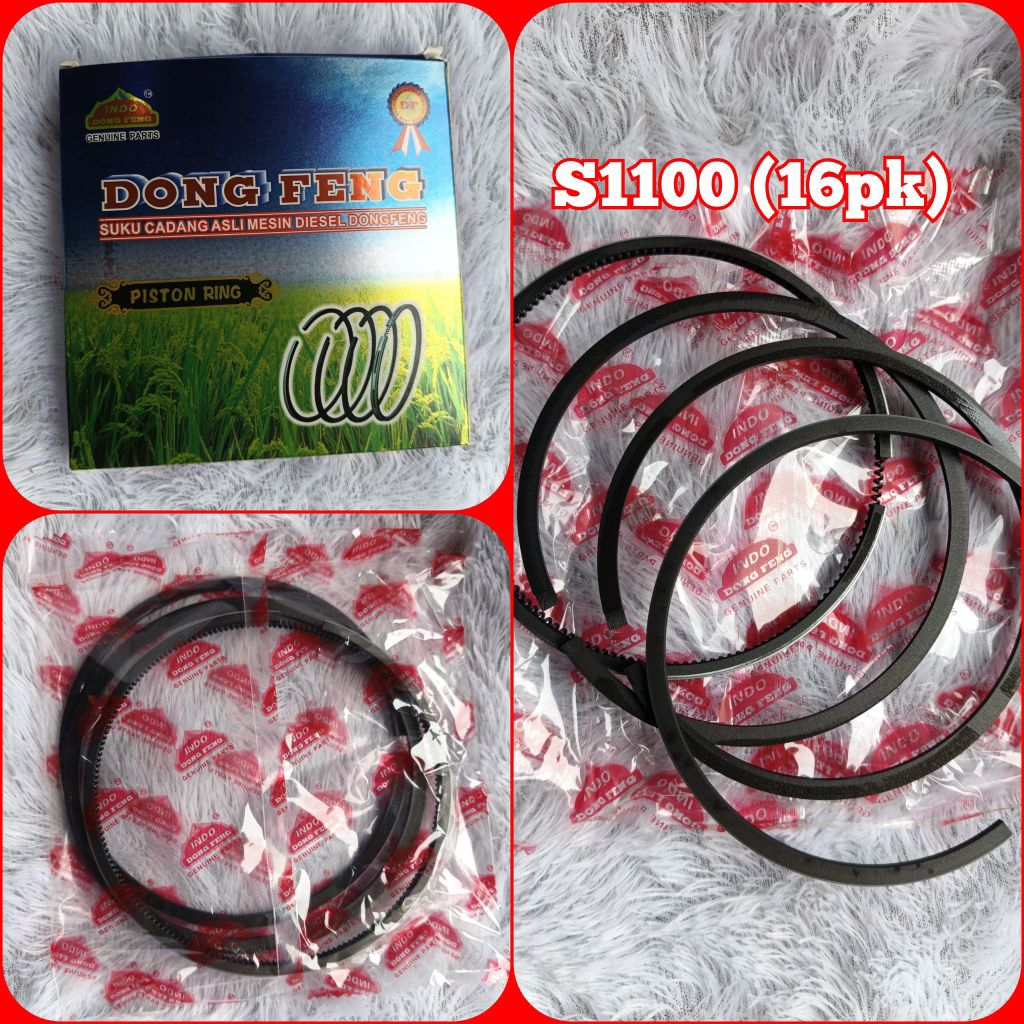 Ring seher mesin diesel Dongfeng 16pk S1100 ASLI DONGFENG