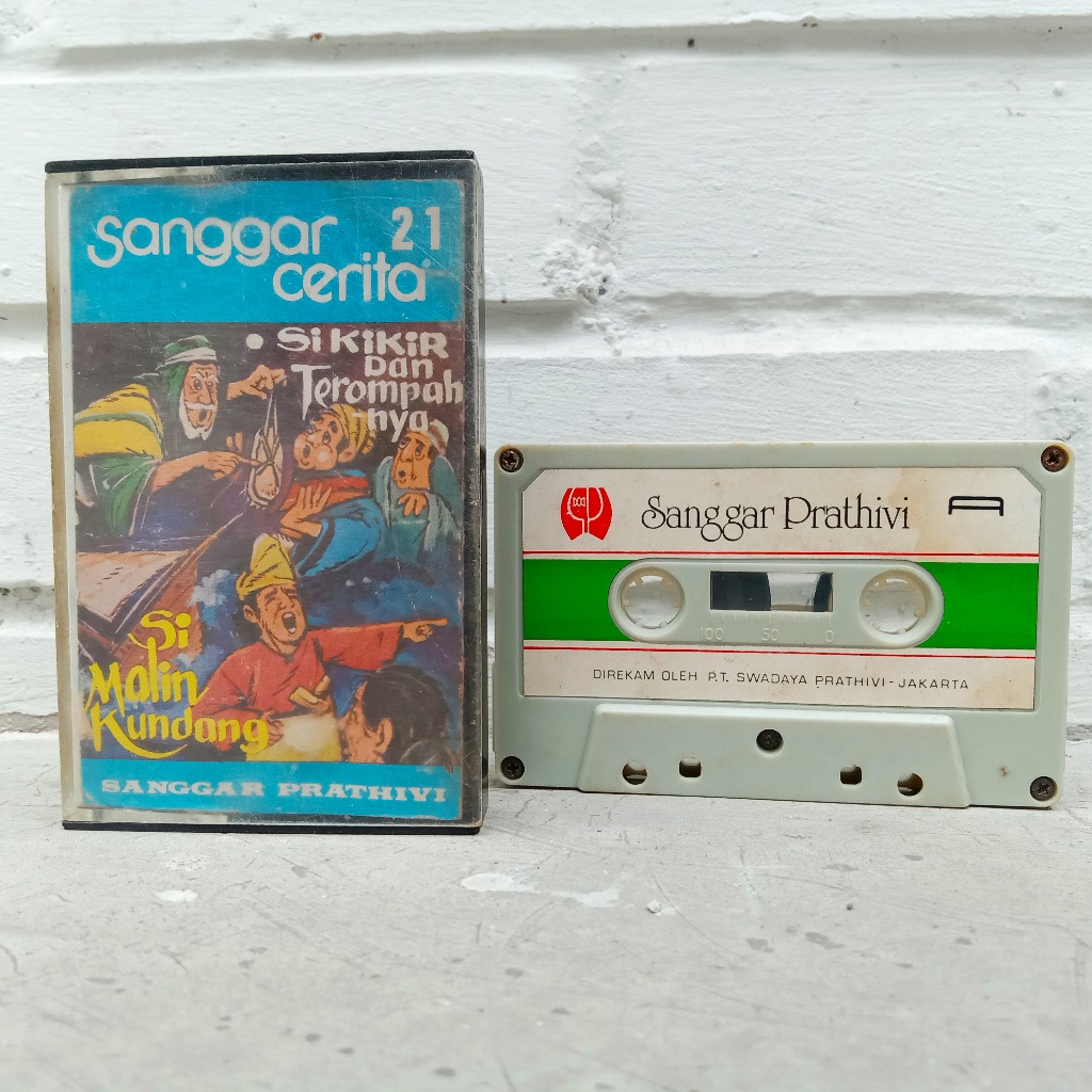 Kaset Pita Lawas Sanggar Cerita 21 – Si Kikir dan Terompahnya / Si Malin Kundang | Koleksi Cerita An