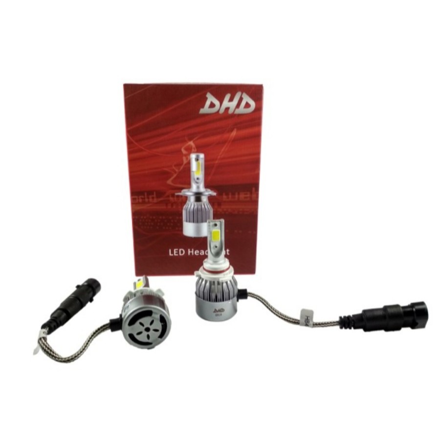 LED HB3 HB4 Headlight Lampu Mobil DHD 3 Warna-