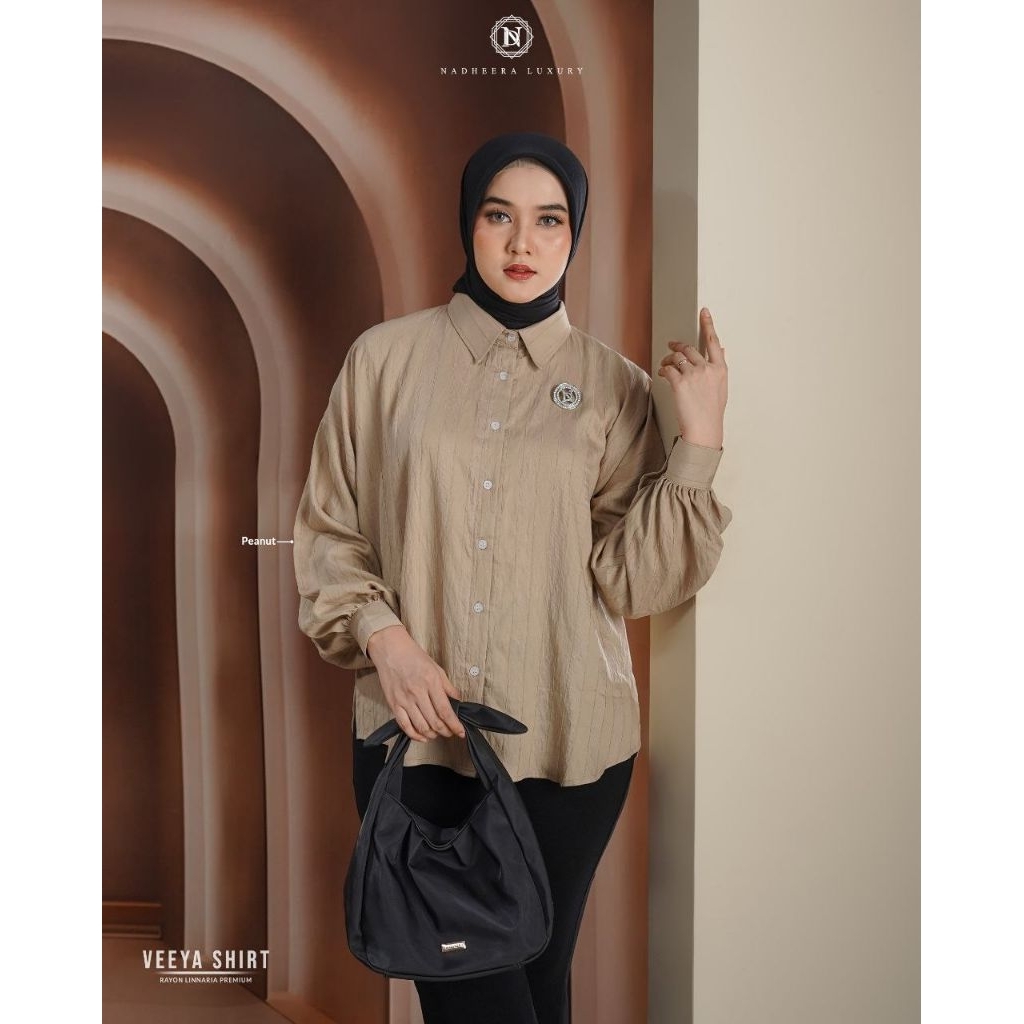 NADHEERA LUXURY VEEYA SHIRT KEMEJA