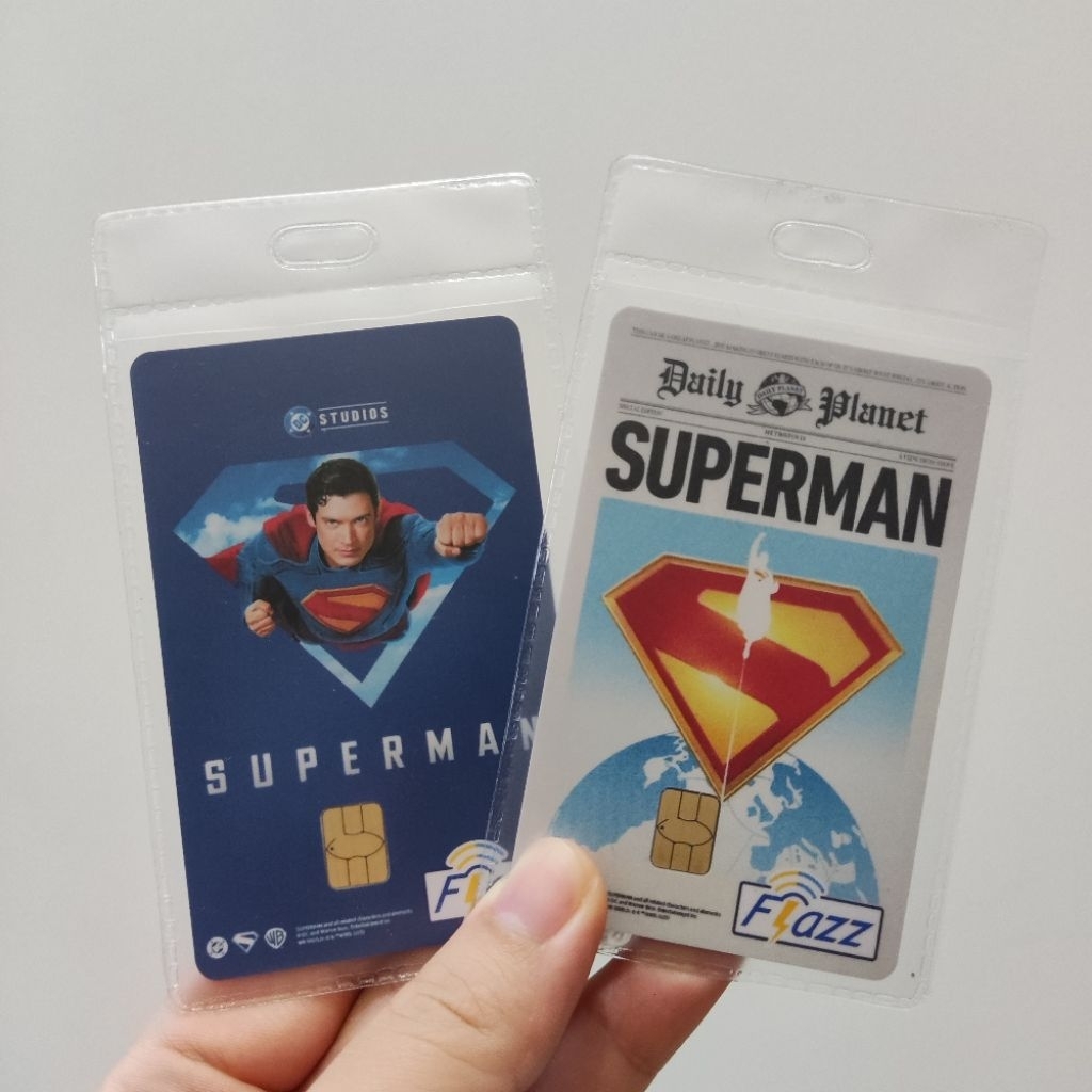 Kartu Flazz BCA Limited Edition Superman Gen 2