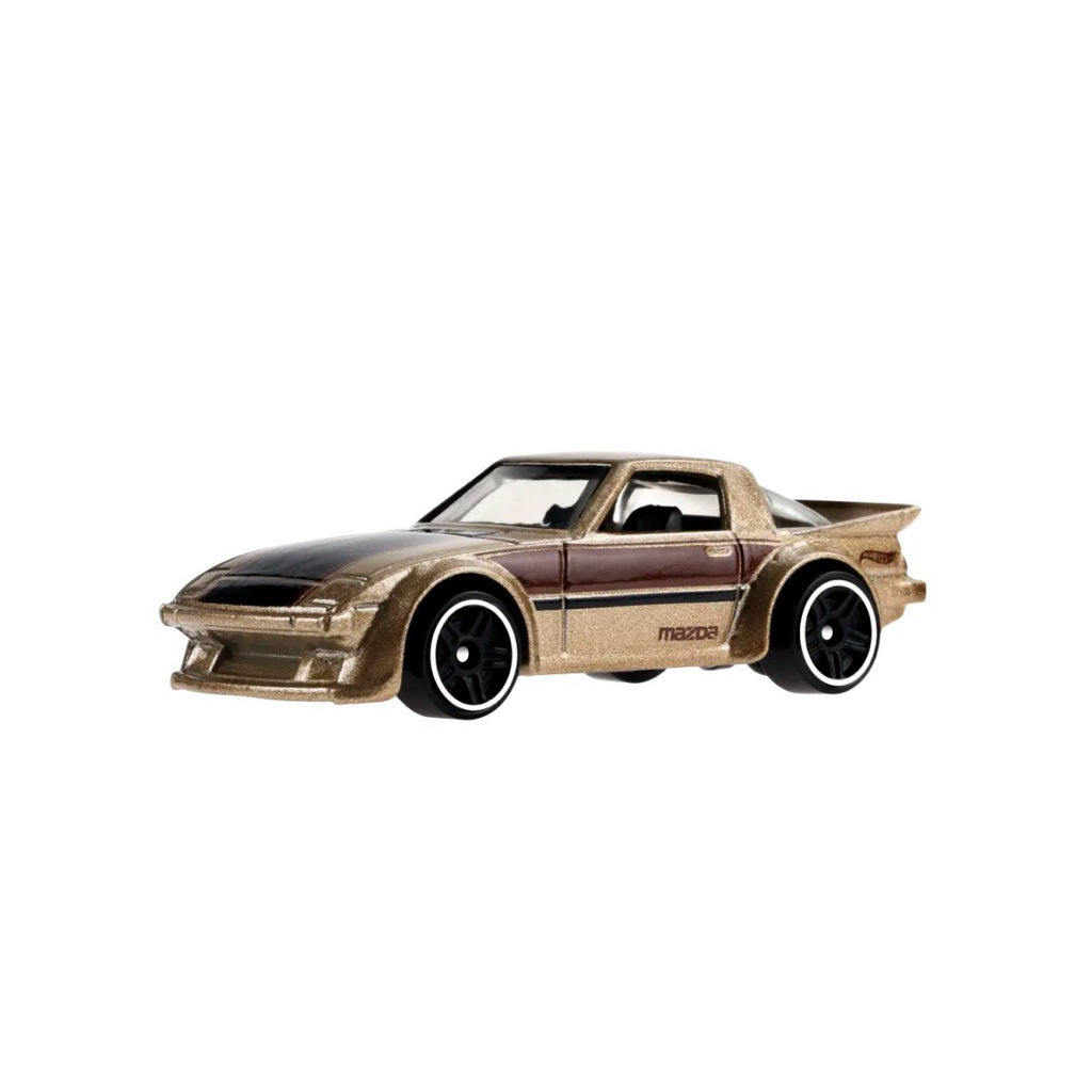 Hot Wheels Mazda RX-7 Gold Black Japanese Car Culture Themed Multipack 2023