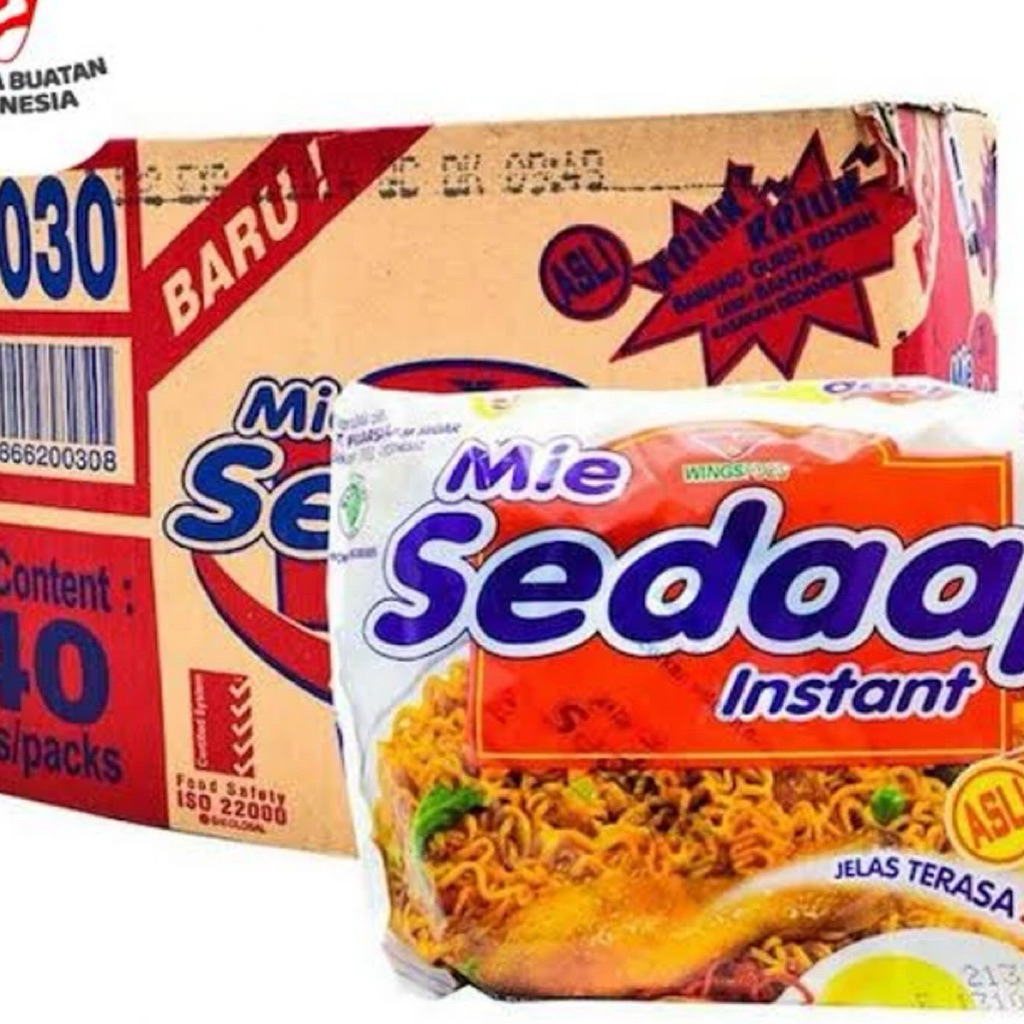 Mie sedap goreng satu dus isi 40