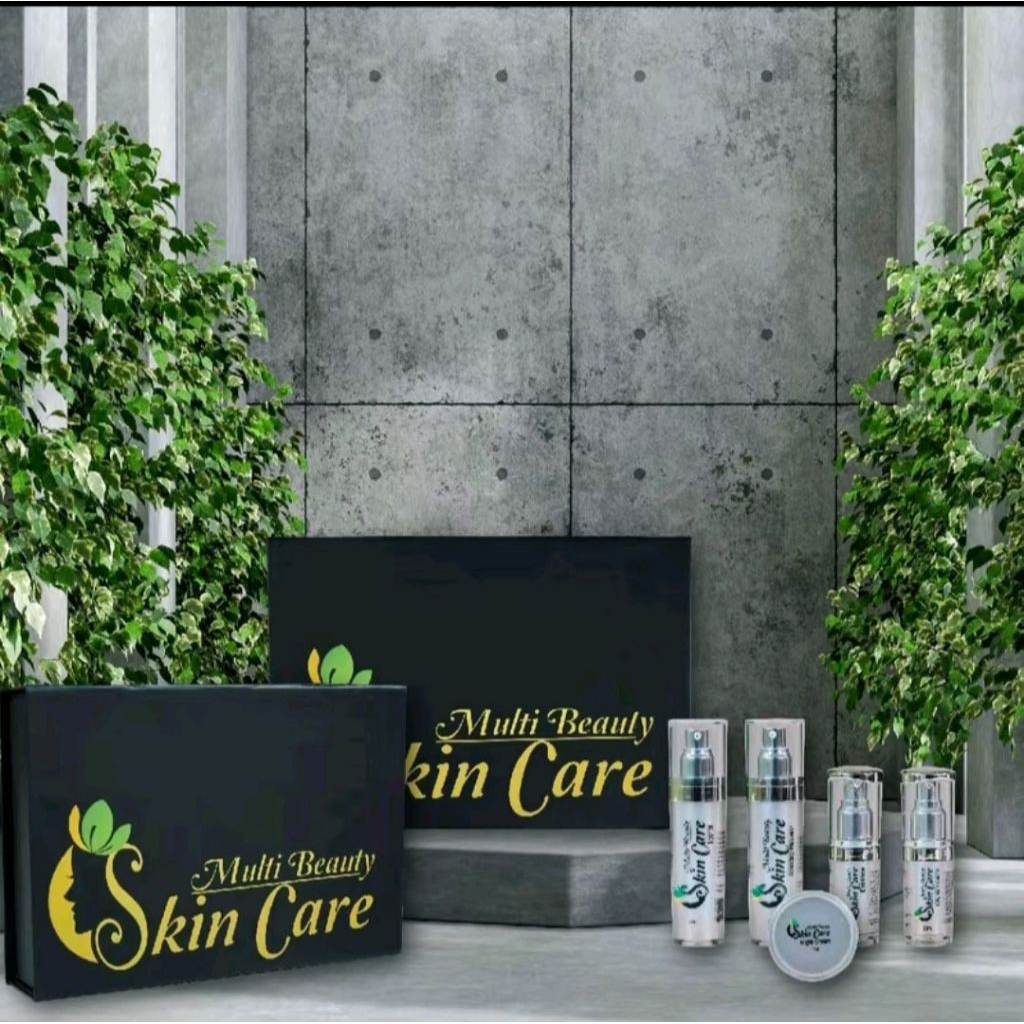 SKINCARE MULTIBEAUTY 1PAKET LENGKAP 5 ITEM
