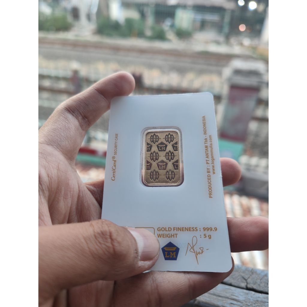 Antam Emas Logam Mulia 5 Gram RM 2025