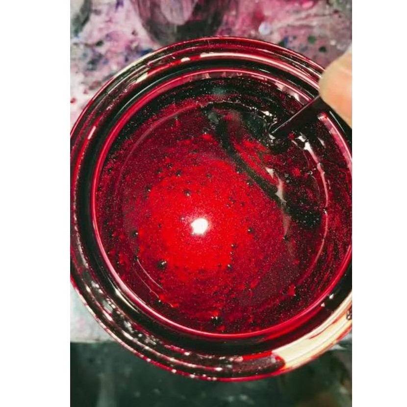 Cat PU Moonlight Red 250ml cat Motor bukan cat Duco