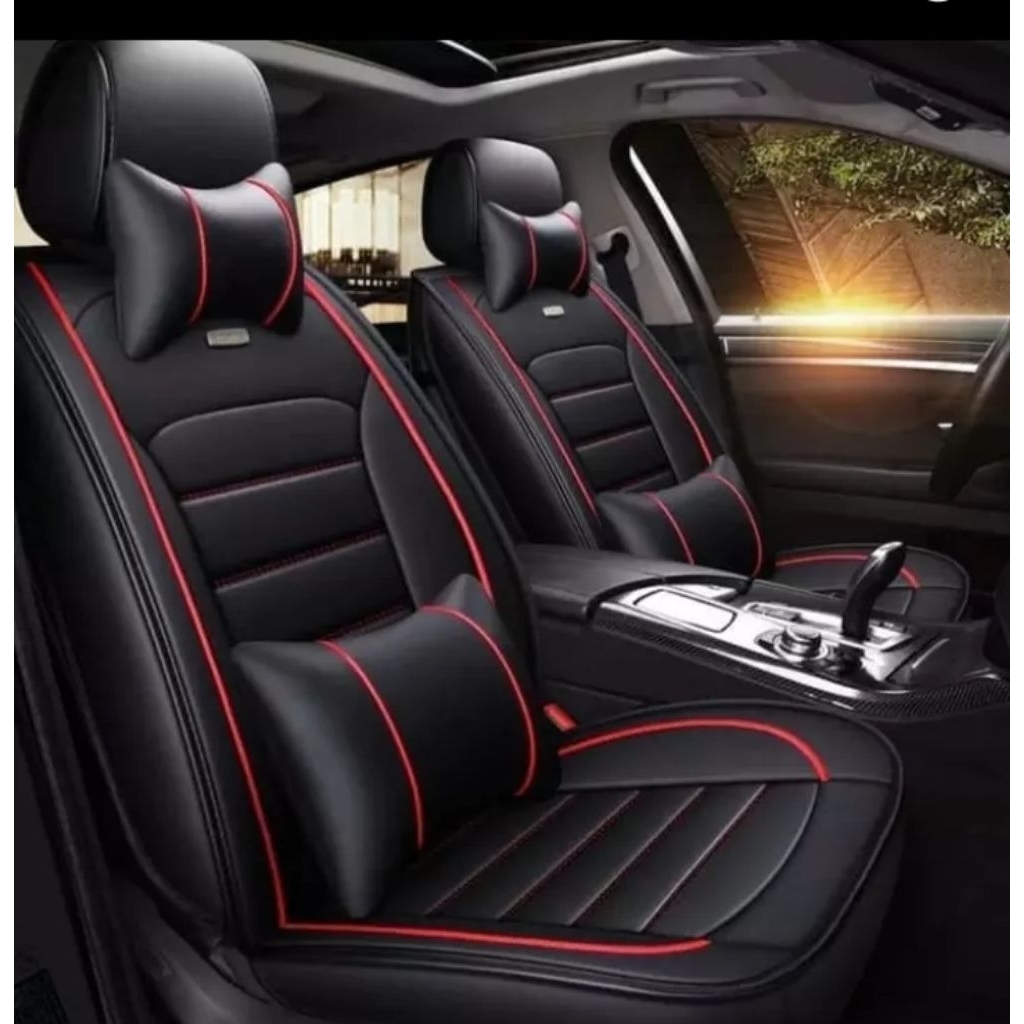 COVER JOK VARIASI MOBIL TOYOTA AVANZA 2005 FULLSEATT BAHAN KULIT SINTETIS BISA CUSTOM