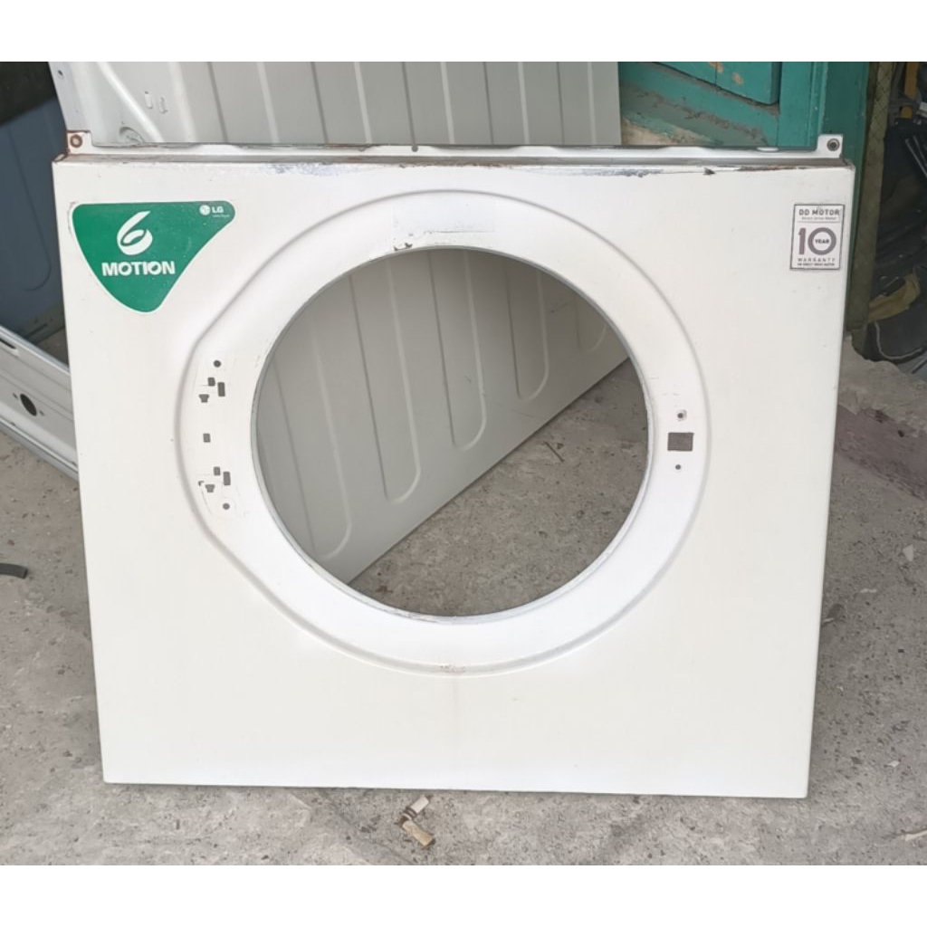 kafer body mesin cuci LG bagian depan 6kg WD - M1060D6