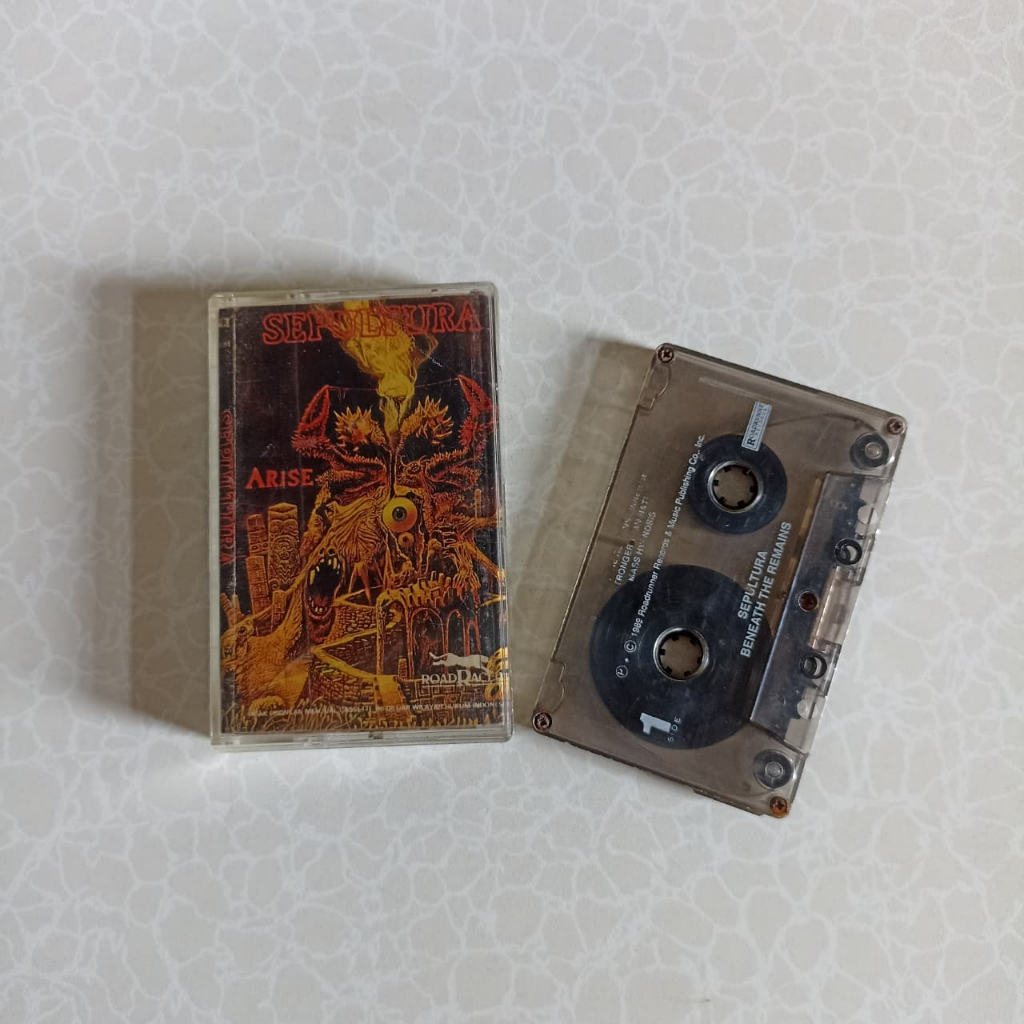 Kaset Pita Sepultura Arise Original