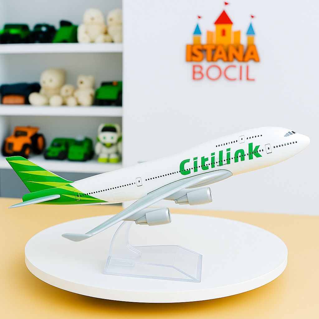 PESAWAT MAINAN SUPER AIR JET/PELITA AIR/AIR ASIA/CITILINK MINIATUR PESAWAT MAINAN ANAK