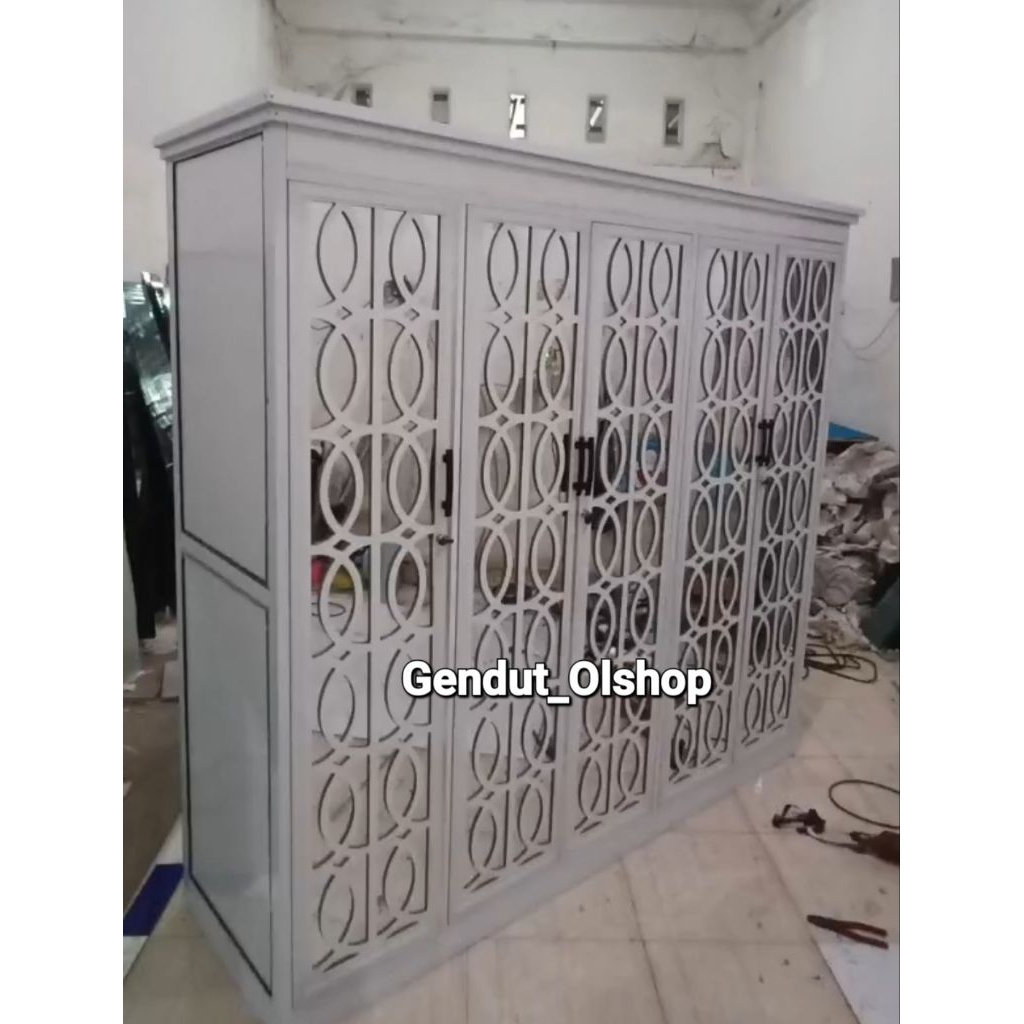 (Khusus Wilayah Kota Palembang) Lemari Pakaian ACP, Lemari Pakaian 5pintu ACP, Lemari Pakaian Jumbo 