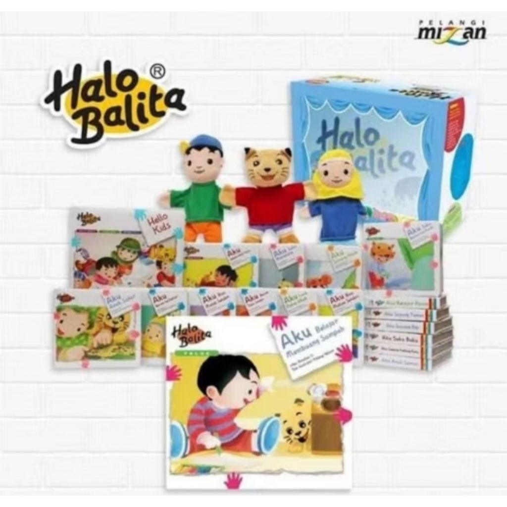 Buku Halo Balita Preloved Fullset