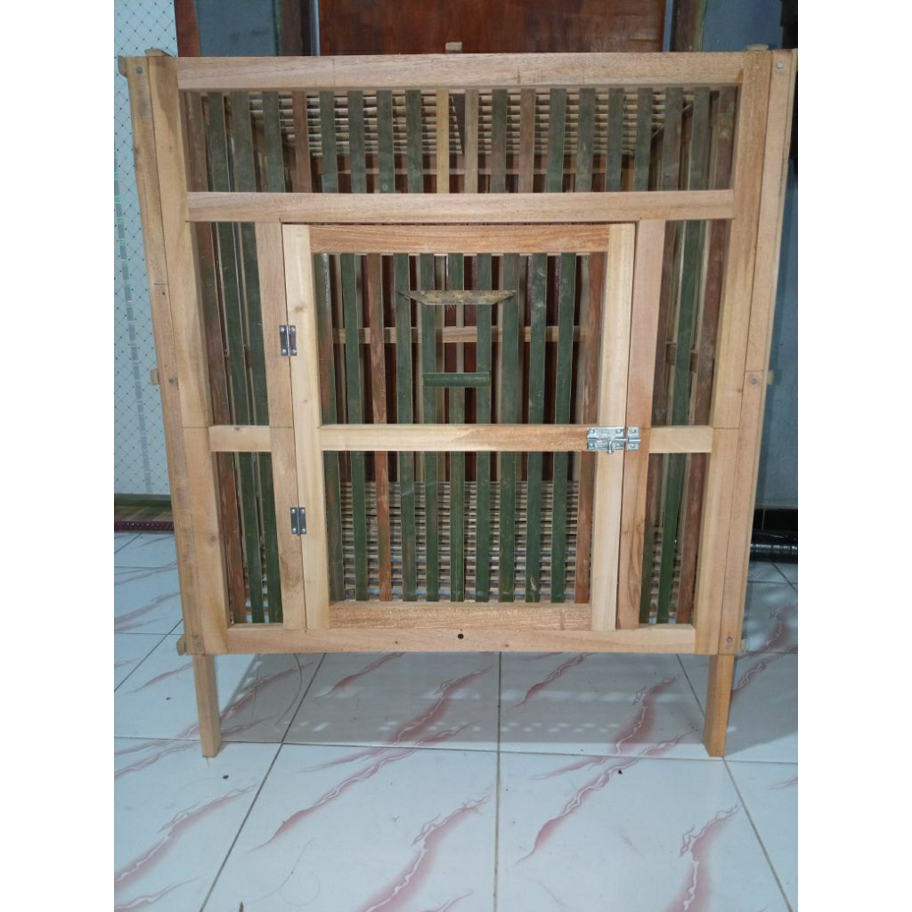 kandang/box ayam jago bongkar pasang