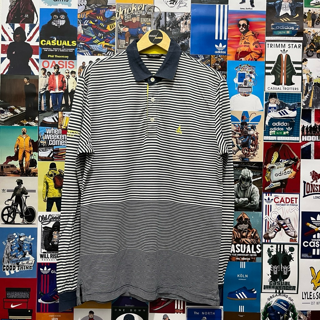 Long Sleeve / Polo Shirt / Rugby Shirt / Vintage / BEAN POLE