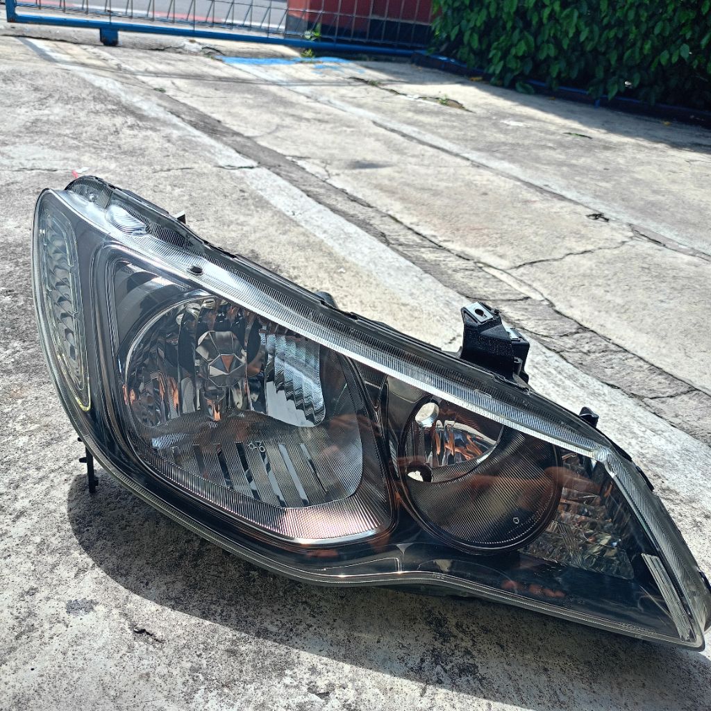 Headlamp Honda Civic FD Fd Smoke / lampu depan honda civic fd 2009 2010 2011 ori copotan