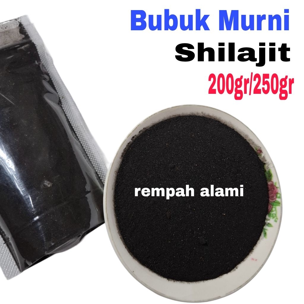 Shilajit Powder / Bubuk Murni Shilajit 200/250gr
