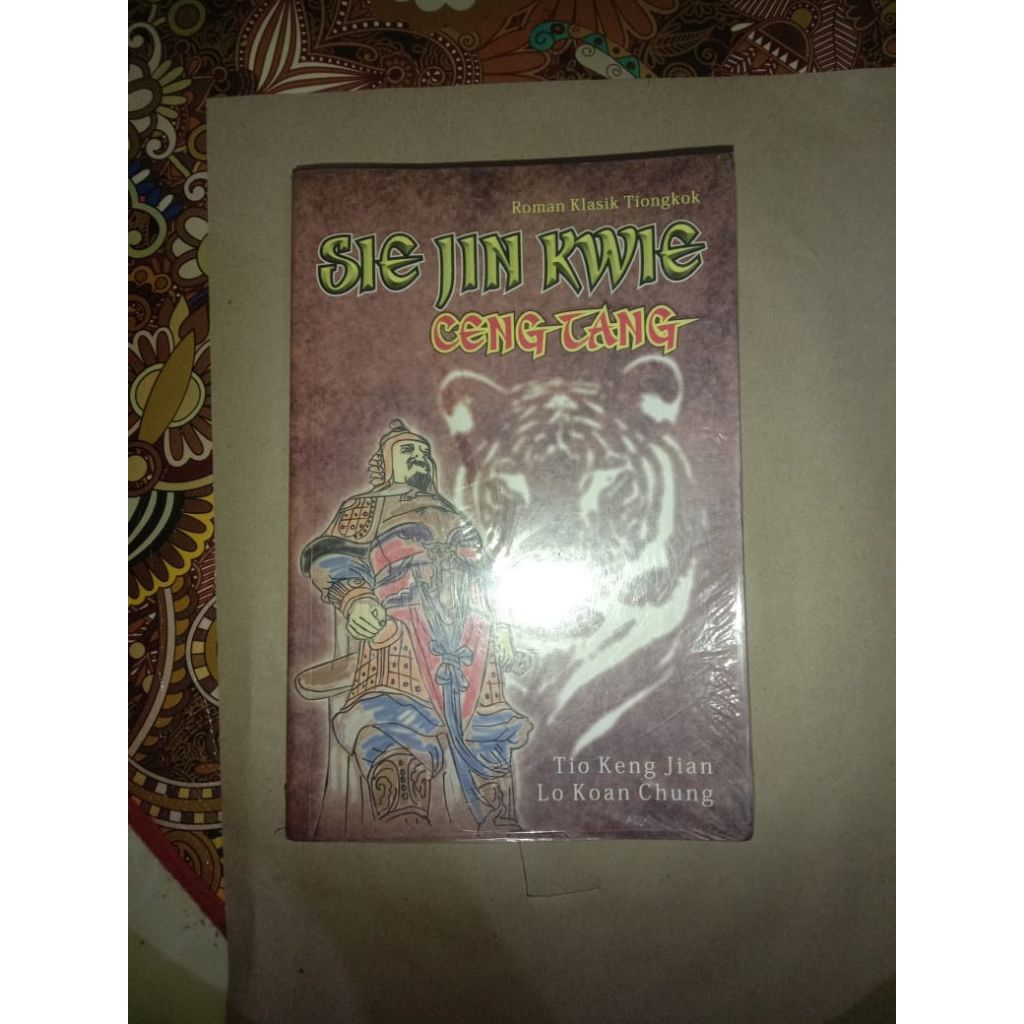 BUKU SIE JIN KWIE CENG TANG
