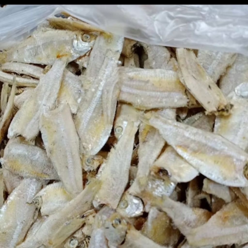 Ikan Asin Medan/Ikan Asin Hase hase/Ikan Kresek/Ikan Sampah Perak Fresh Khas Medan 1 Kg.