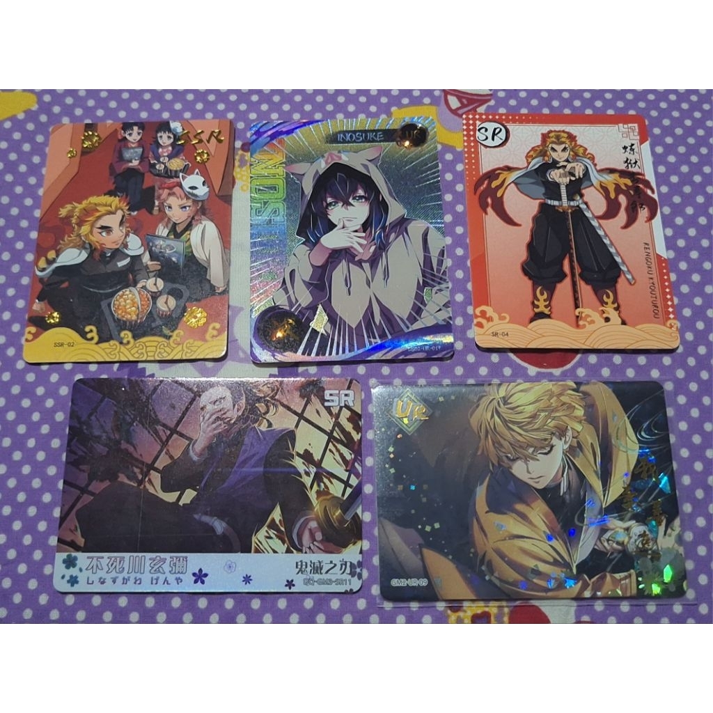 Set Demon Slayer/Kimetsu No Yaiba - Card