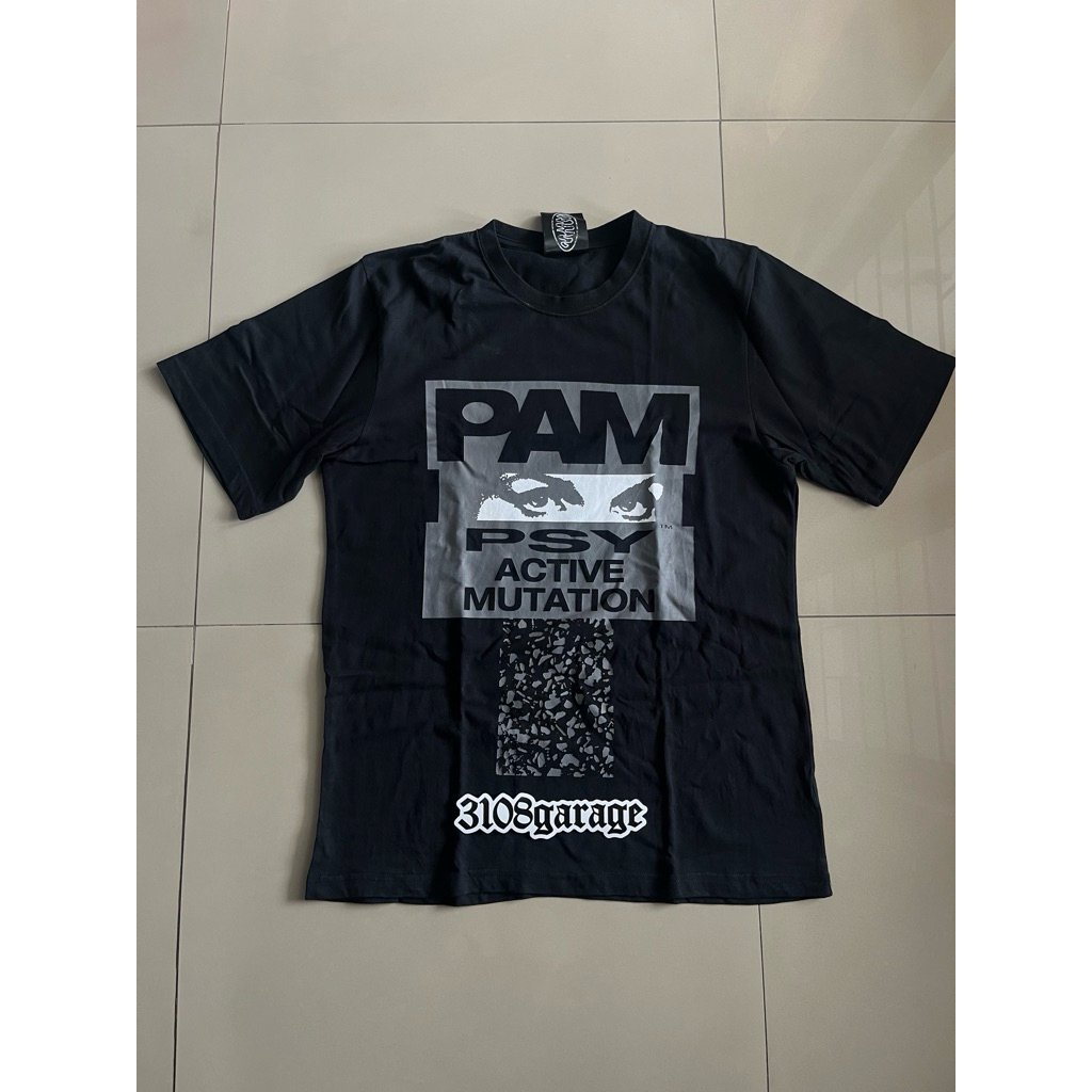 T-shirt tee PAM perks and mini psy active mutation black size large good condition