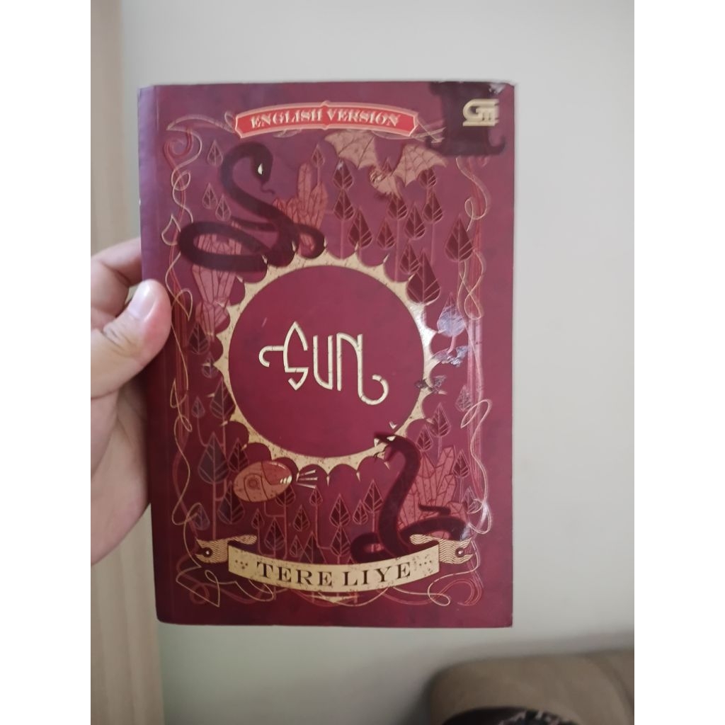 novel sun english version second like new gramedia