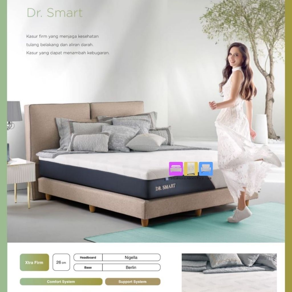 Elite Springbed Dr Smart Kasur Elite Orthopedic Anti Bakteri Berkualitas