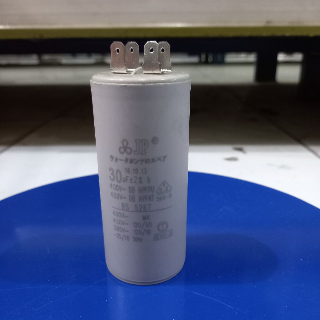 KAPASITOR 4KAKI COLOK 30MF