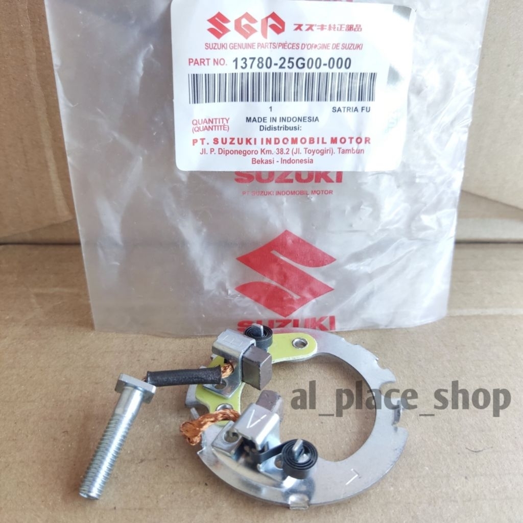 Arang stater areng stater cool stater brush assy satria fu 150 karbu suzuki