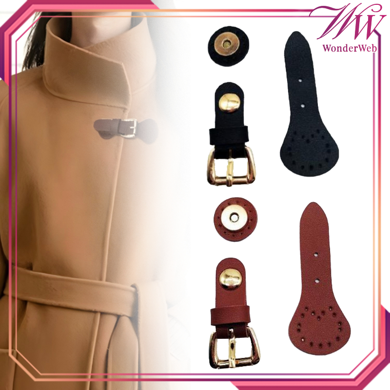 Kancing Tas Kulit Magnet 2pcs Dekorasi Tas Kancing Tas Rajut Magnet Logam Kancing Magnet Dompet Keci