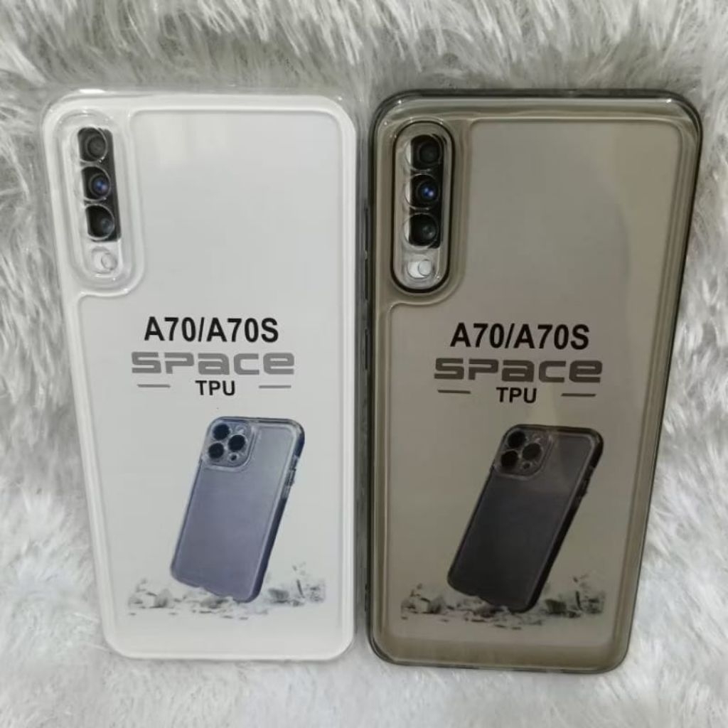 Softcase Casing Samsung A70/A70S Silikon Casing Clear Bening Transparan TPU pelindung belakang HP