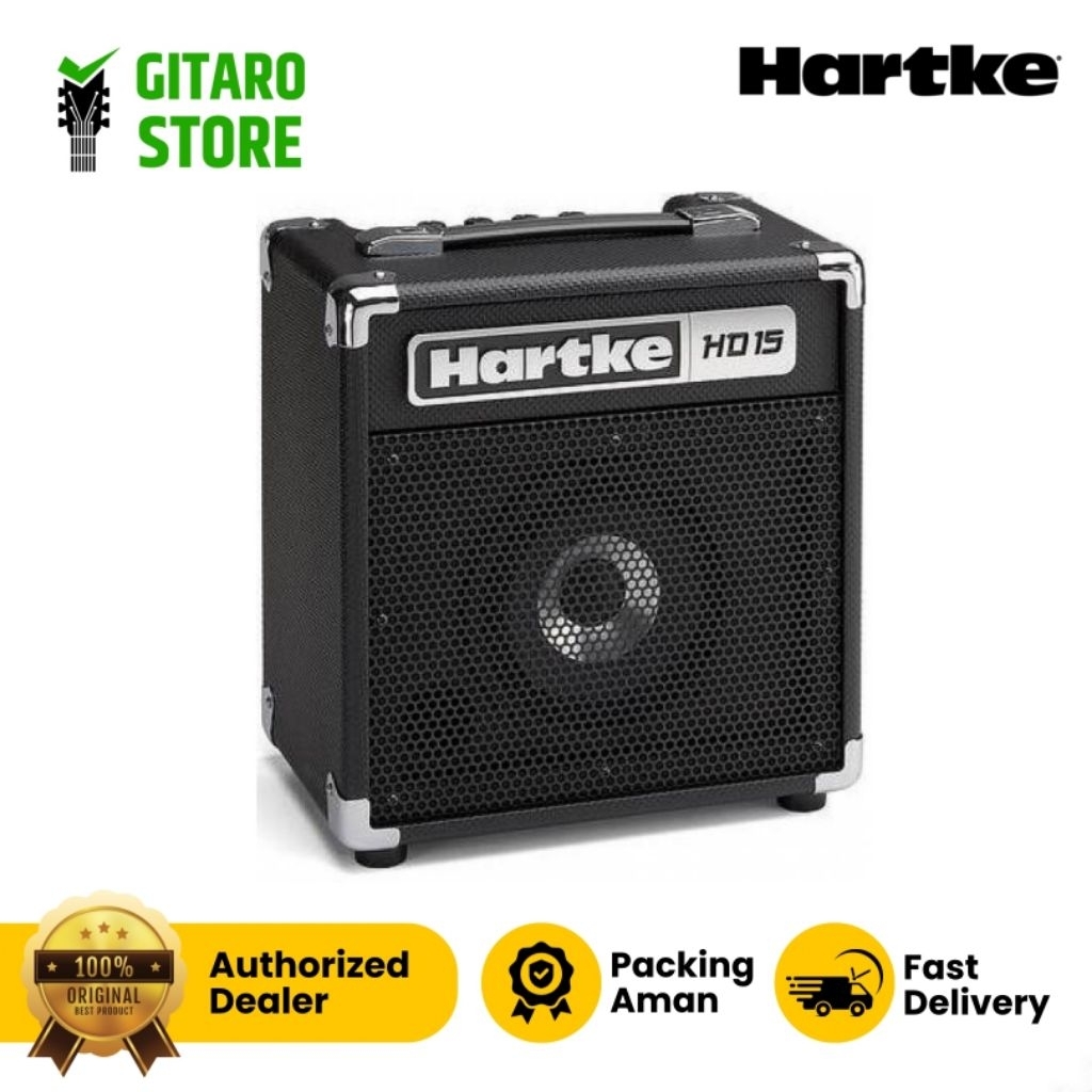 Bass Ampli Gitar Bass HARTKE HD15 HD 15 WATT UltraSound Original