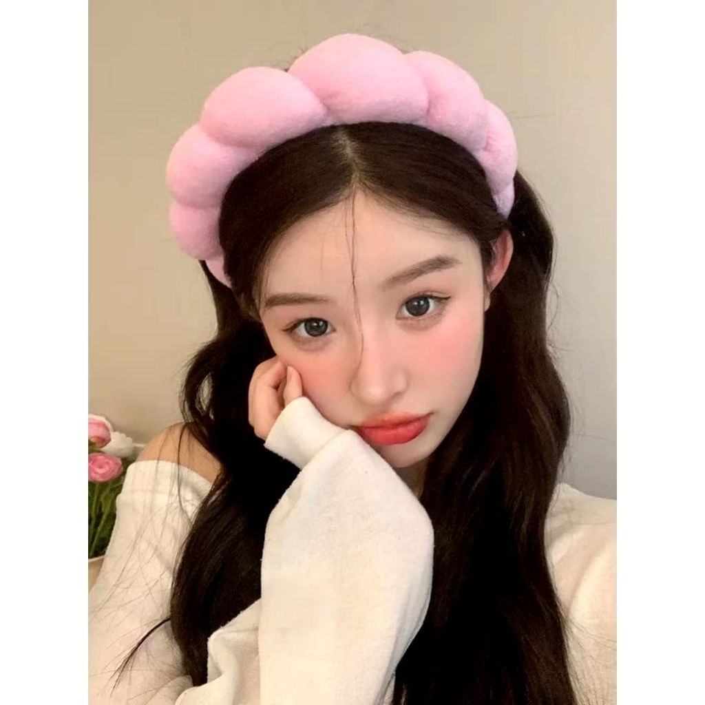 Bando Tebal Busa / Bando Aksesoris Rambut / Bando Rambut / Bando Viral / Bando Busa / Bando Nagita /