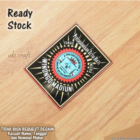 Logo PSHW 2 Akrilik Print- Bahan Hiasan Aksesoris Dekorasi Mahar Akrilik Print