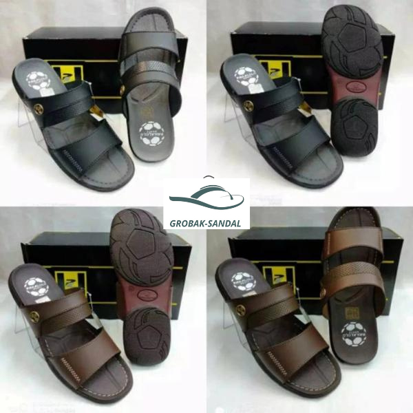 Sogo Pakalolo Sendal Kulit Pria
