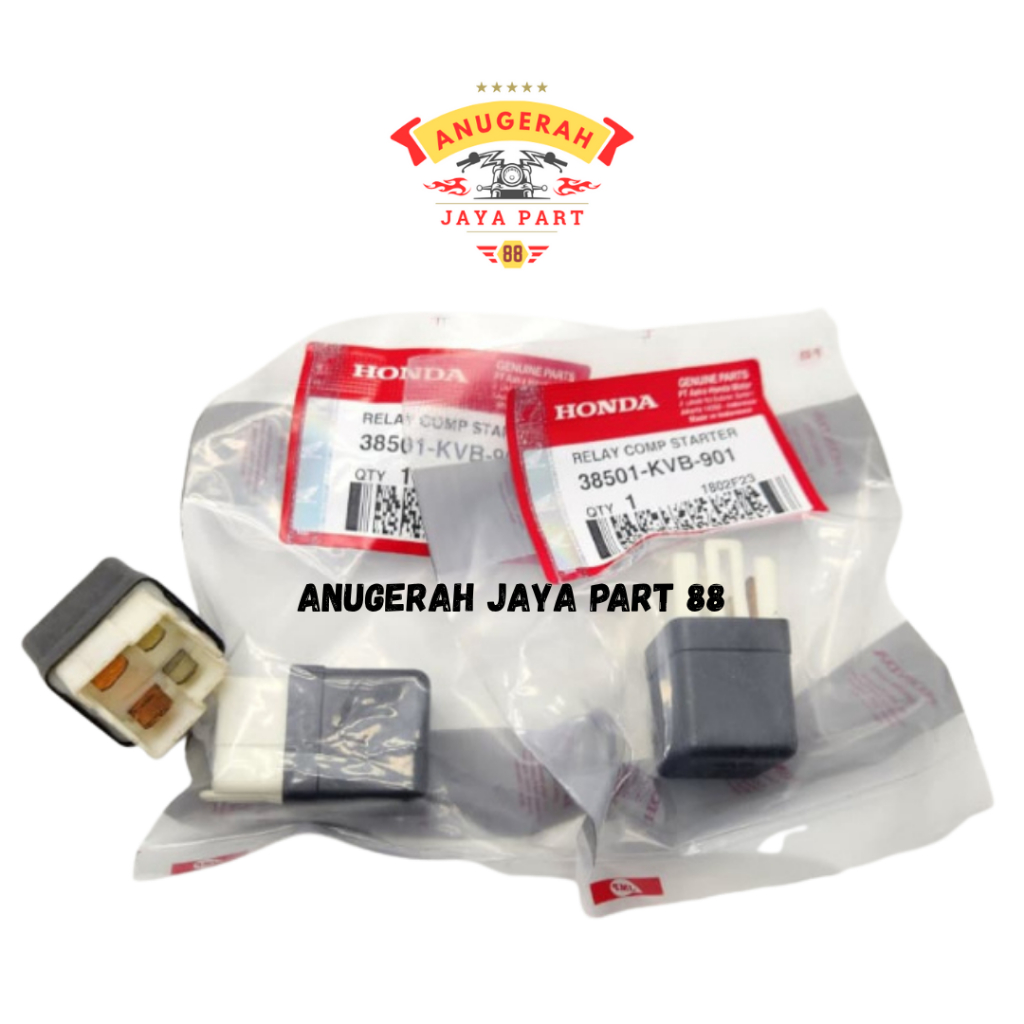 Relay / Bendik Starter Motor Honda Beat – Original (Scoopy, Vario 110 Karbu, Spacy, Blade, Supra X 1