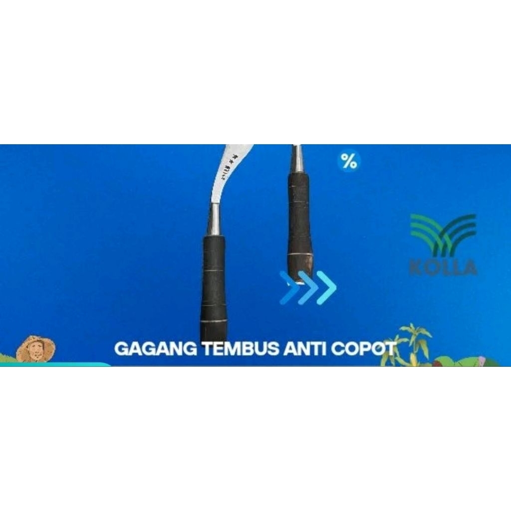 PaksiTembusModelAritLimaBintangKhususRumput,Padi