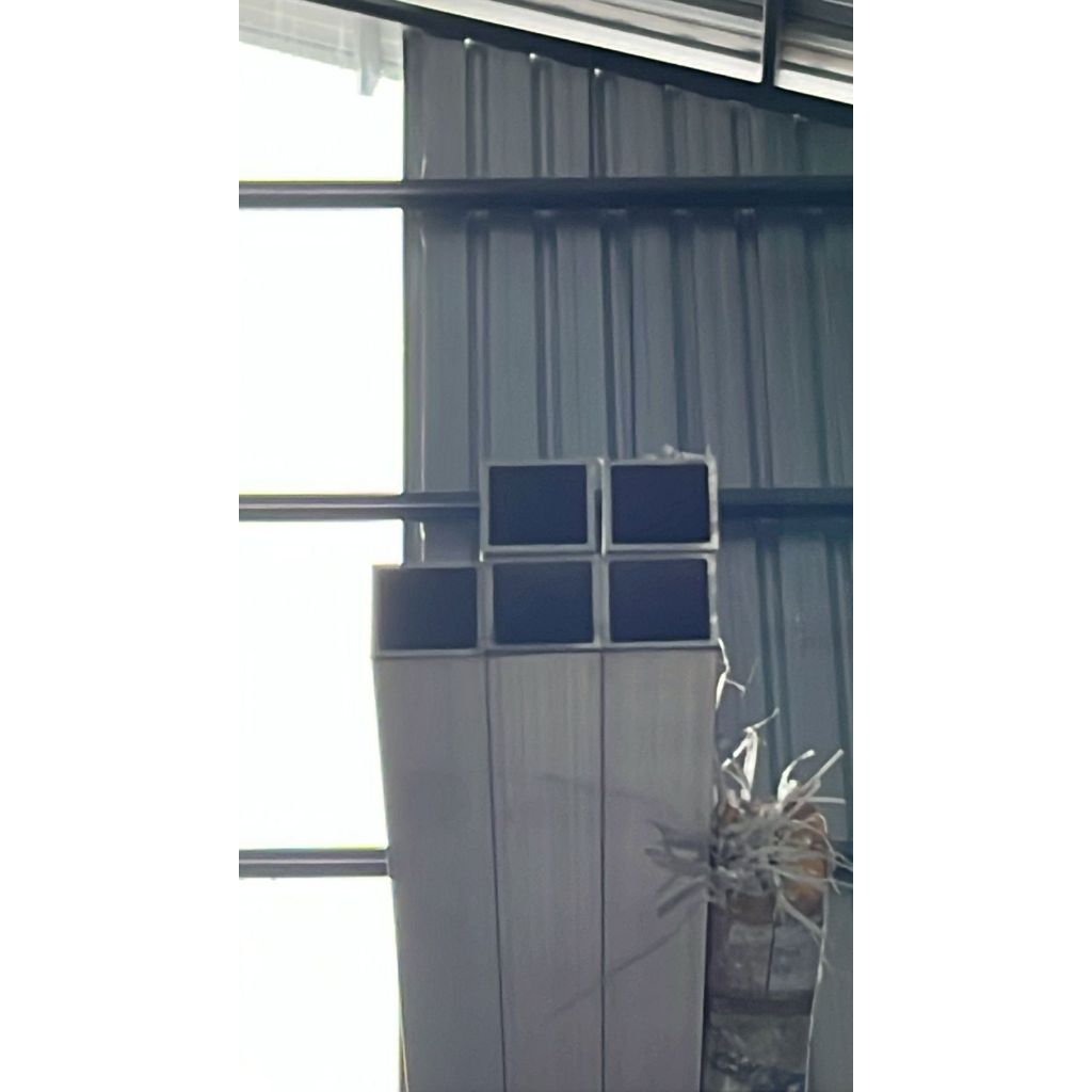 Hollow Aluminium Recta 30x30x2mm Panjang 2Meter Persegi | Customin