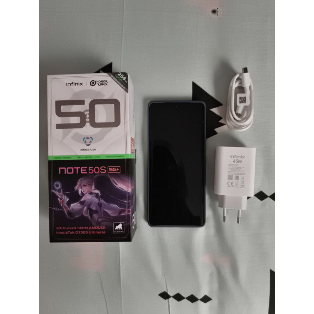 Infinix Note 50s 5G SECOND PEMAKAIAN 1 BULAN