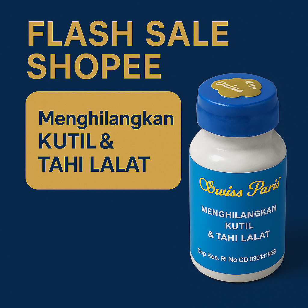 Swiss Paris Lotion Obat Kutil & Tahi Lalat Hilang Solusi Tanpa Operasi
