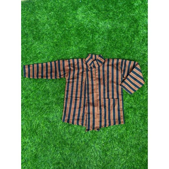 Baju Adat Jogja / Baju Adat Anak Surjan Lurik Anak Tenun Halusan