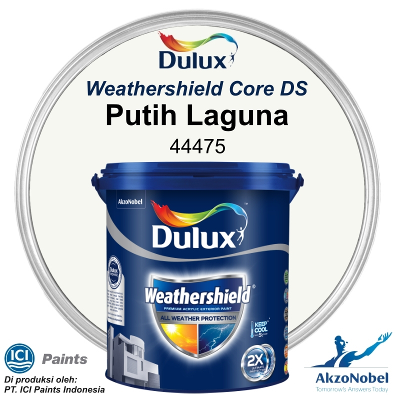 CAT DULUX WEATHERSHIELD 2.5 LT - PUTIH LAGUNA 44475