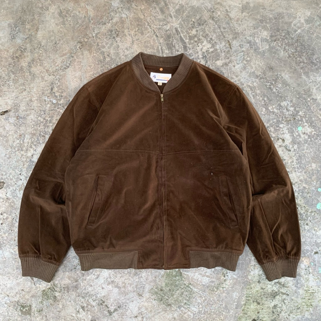 Beaning suede jacket vintage