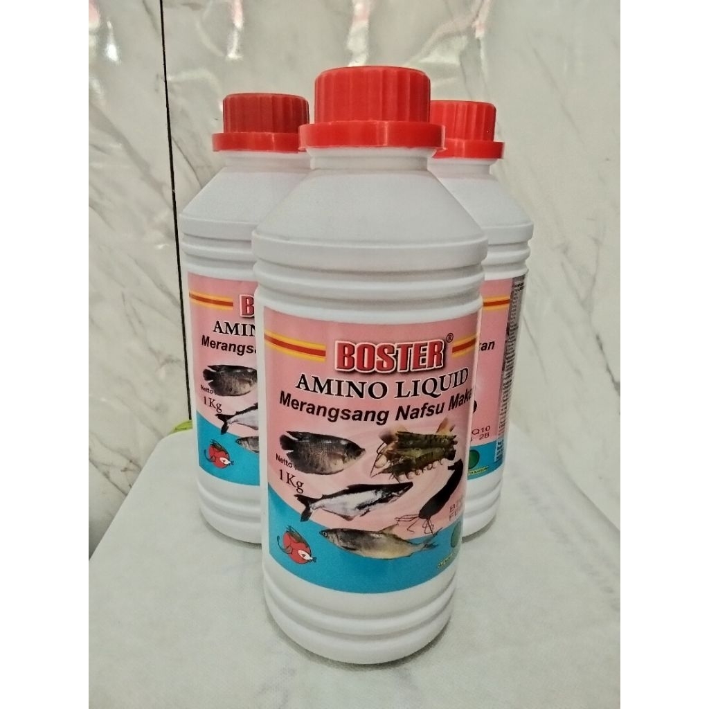 Booster Amino Liquid perangsang nafsu makan ikan dan udang