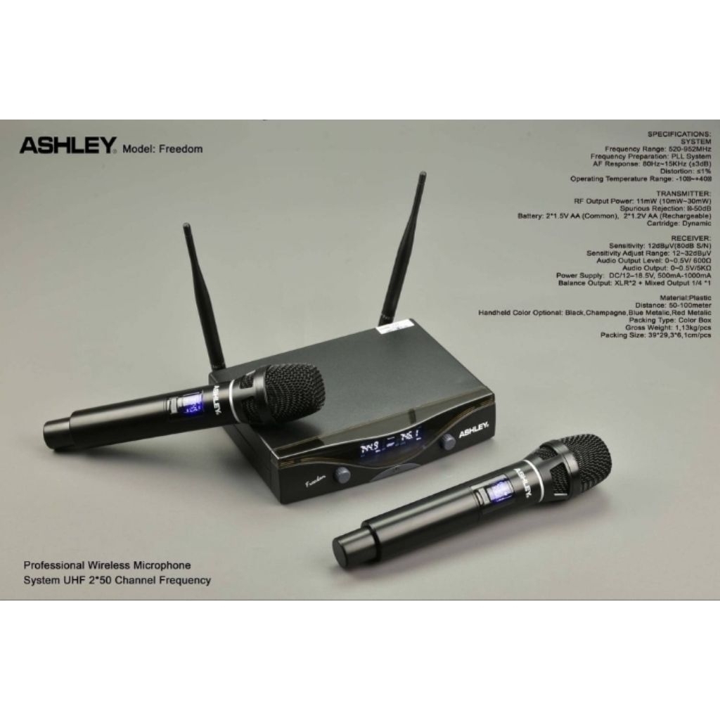 Mic Wireless Ashley Freedom series