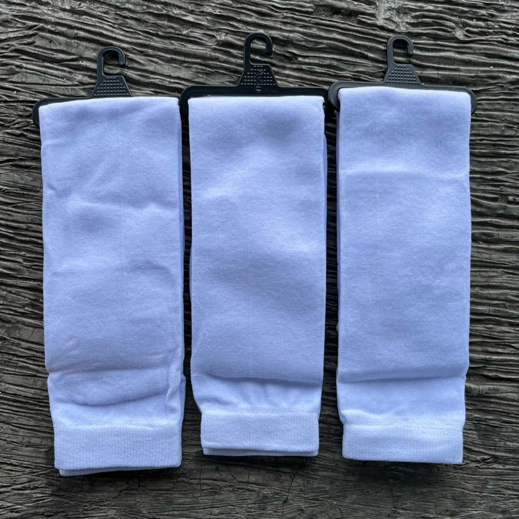 Manset Tangan Polos Warna Putih / Handshock Polos Putih  / Manset Lengan Putih / Manset Tangan / Man