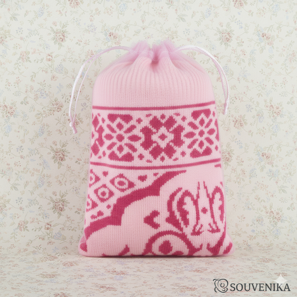 Kantong Tile Souvenir Besar 25x35 cm - Kantong Tile Sajadah - Kantong Tile Handuk - Sarung Tile Souv