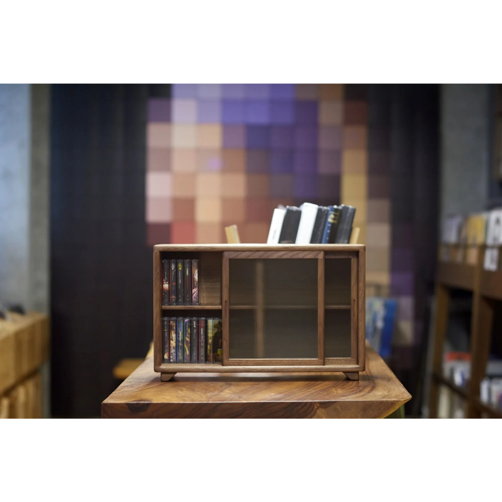60 Slot Rak Kaset Pita Cassette Tape Rack Cabinet Storage
