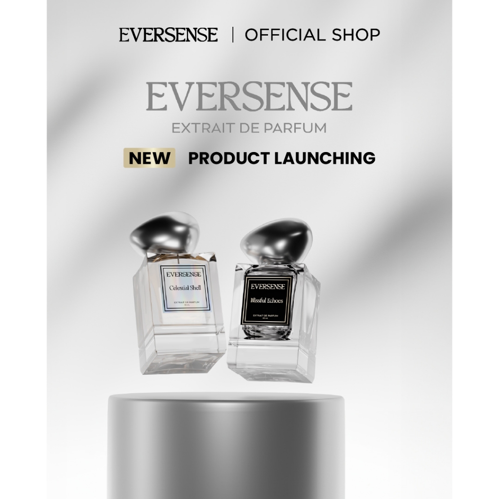 {NEW LAUNCHING} EVERSENSE Extrait De Parfum 30ml - BLISSFUL ECHOES - CELESTIAL SHELL