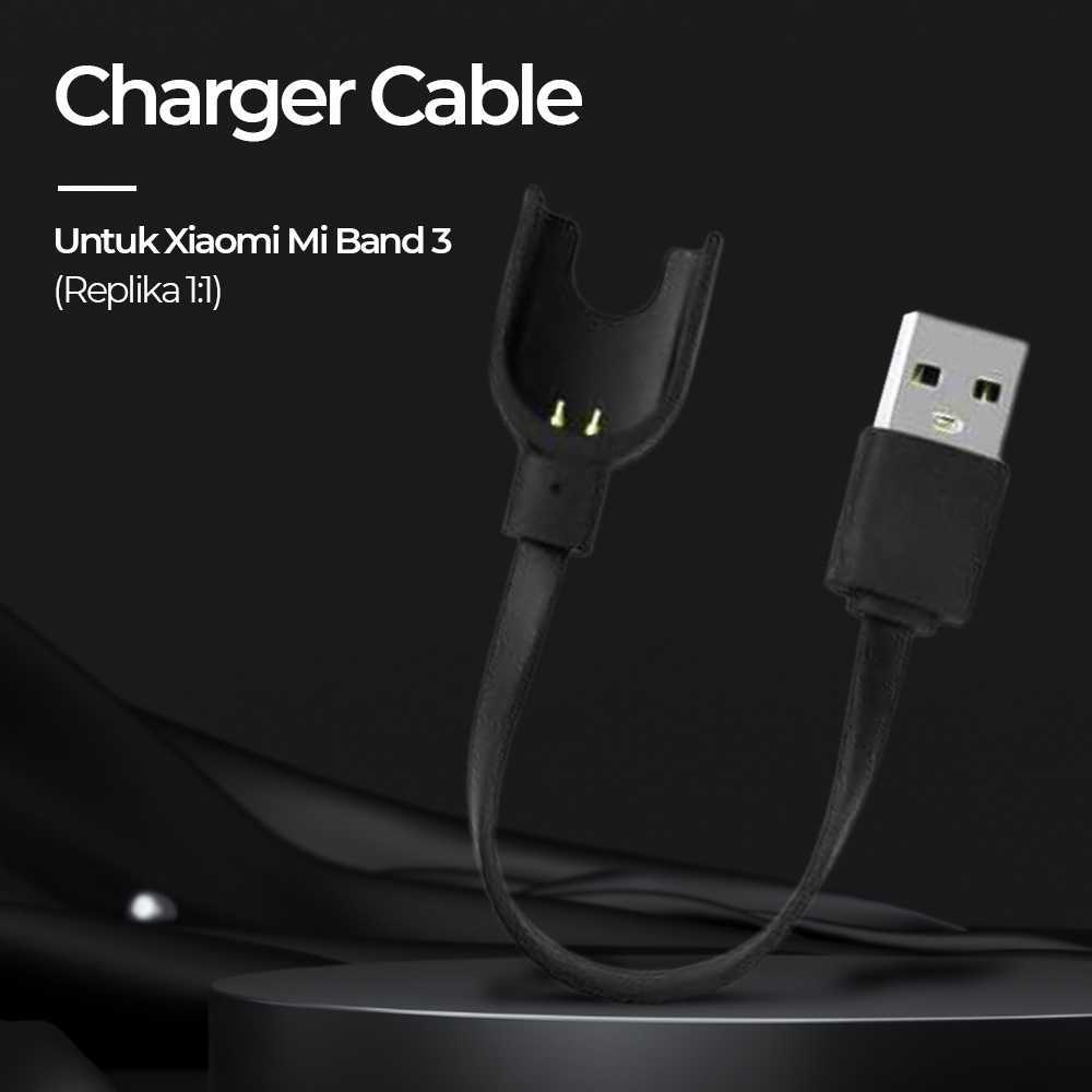 Xiaomi Mi Band 3 Charger Cable (Replika 1:1) - OD2 Smart Band Cable Charger Miband 3 Kabel Cas Smart
